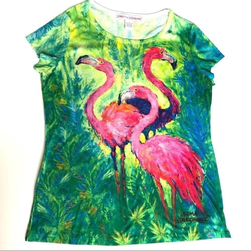 FLORIDA DESIGNER FLAMINGO TEE SHIRT